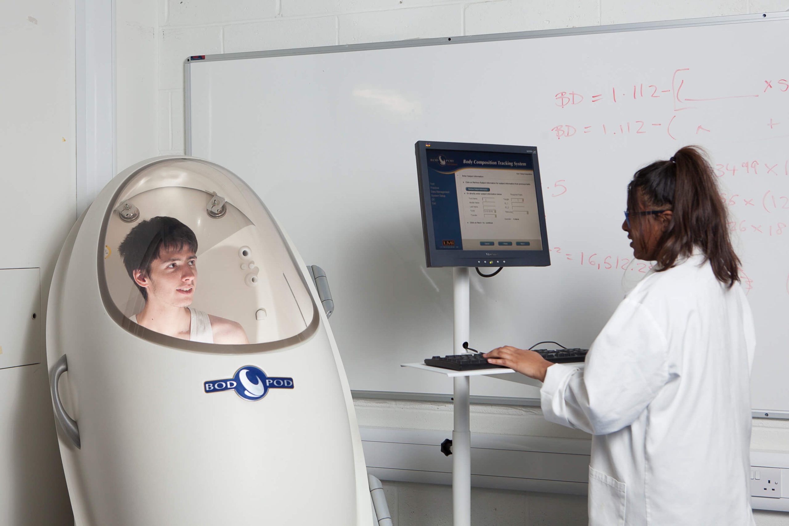 Roehampton 'bod pod' life sciences